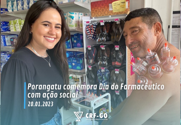 CRF-GO | Farmacêuticos fazem 200 atendimentos em Porangatu