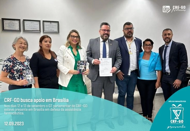 CRF-GO | CRF-GO vai até Brasília em busca de apoio parlamentar.