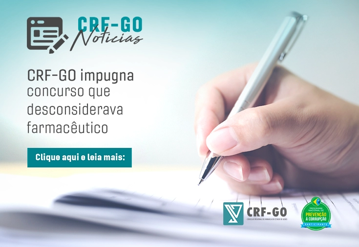 CRF-GO | Conselho assegura direitos de farmacêuticos em concurso 