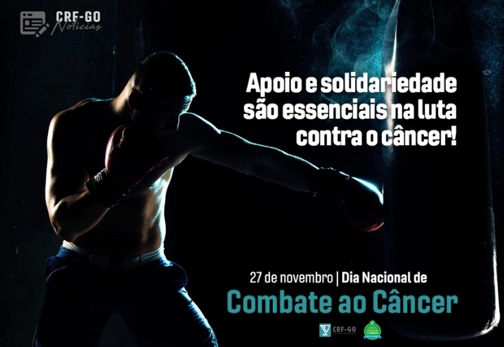 CRF-GO | Dia do combate ao câncer  - Farmacêuticos podem auxiliar pacientes no combate ao câncer