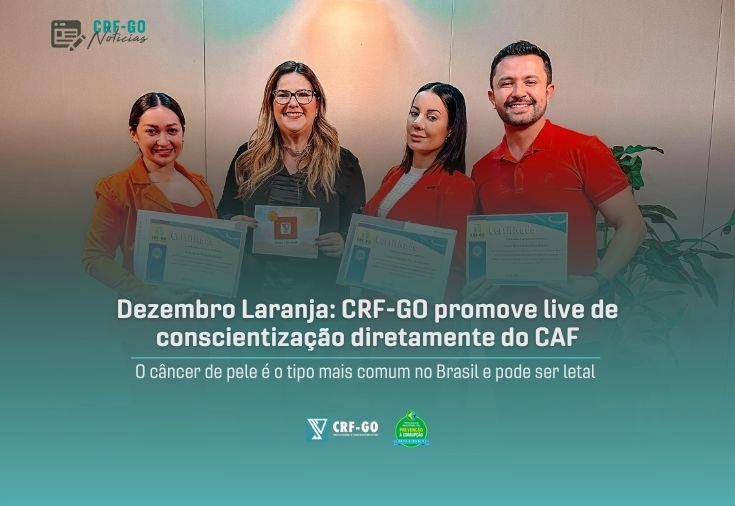 CRF-GO | CRF-GO conscientiza em prevenção ao câncer de pele 