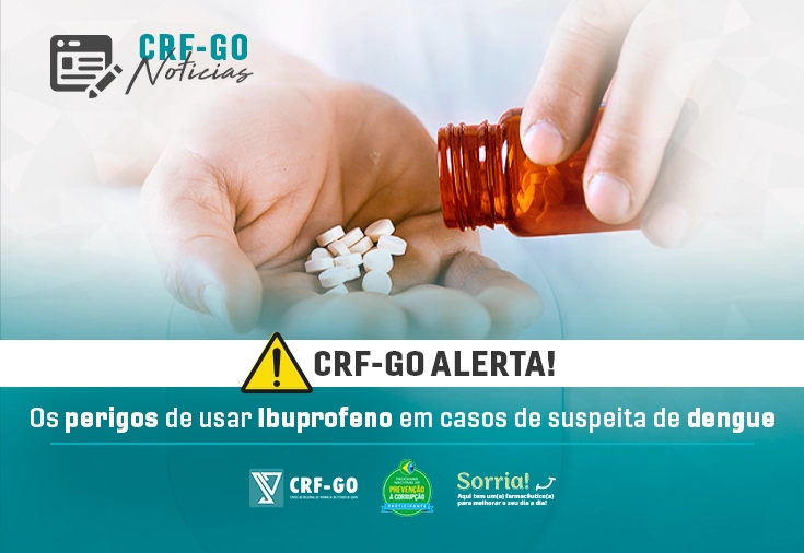 CRF-GO | Ibuprofeno e Dengue: uma combinação perigosa