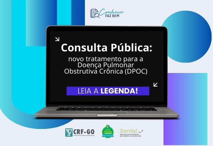 CRF-GO | Consulta Pública: novo tratamento para DPOC