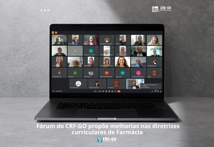 CRF-GO | CRF-GO discute sobre melhorias na Diretriz Curricular Nacional (DCN) do curso de Farmácia