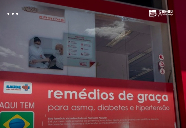 CRF-GO | Saúde abre credenciamento do Farmácia Popular a todos os municípios do país