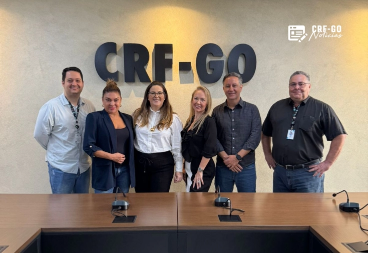 CRF-GO | CRF-GO e Vigilância Sanitária de Goiânia fortalecem parceria