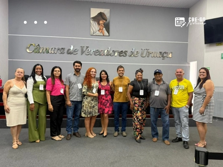 CRF-GO |  Delegada regional representa o CRF-GO em eleição do Conselho Municipal de Saúde de Uruaçu