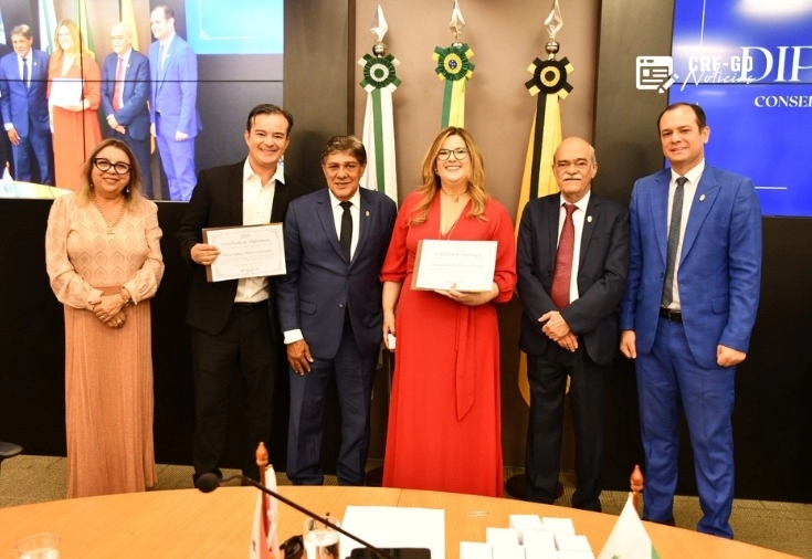 CRF-GO | Conselheiros federais eleitos tomam posse no CFF