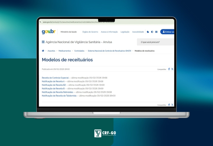 CRF-GO | Anvisa libera impressão de receitas controladas em gráficas