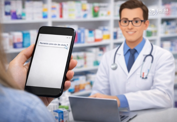 CRF-GO | Dr. Google ou farmacêutico? Por que tantas pessoas buscam na internet informações sobre medicamentos
