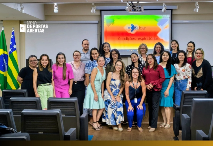 CRF-GO | CRF-GO realiza módulo sobre Condições Respiratórias no Curso Cuidar em parceria com o CFF