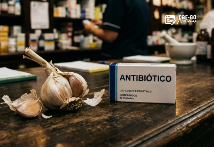 CRF-GO | Anvisa esclarece que alho não é antibiótico e não substitui o tratamento com medicamentos