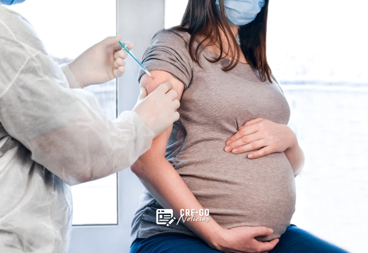 CRF-GO | Vacinação de gestantes contra o VSR reduz casos graves de bronquiolite em bebês