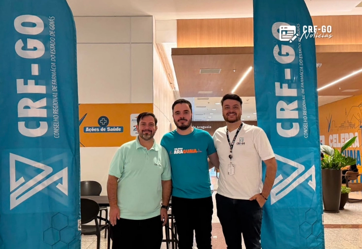 CRF-GO | CRF-GO leva serviços de saúde e promove descarte consciente de medicamentos em ação pelos 25 anos do Araguaia Shopping