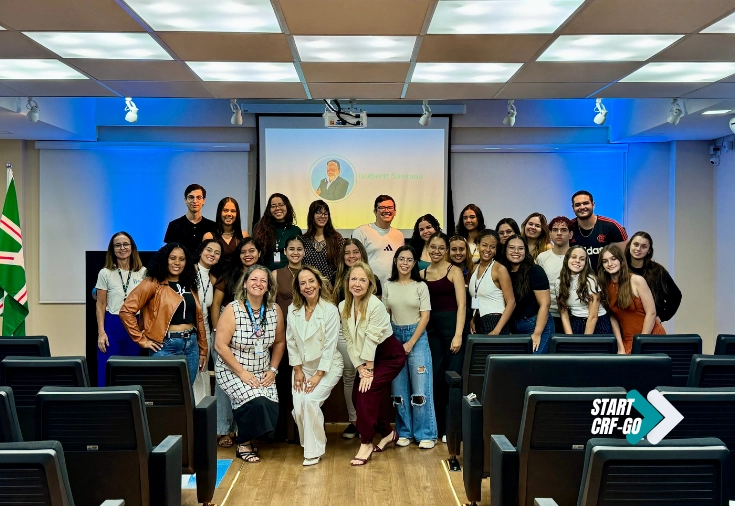 CRF-GO | Start CRF-GO aproxima acadêmicos da UFG da atuação dos Conselhos de Farmácia