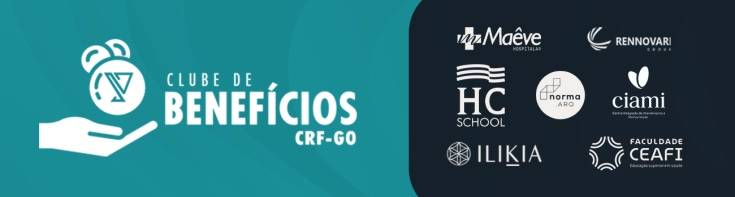 CRF-GO | Conheça o Clube de Benefícios do CRF-GO 2026/2027