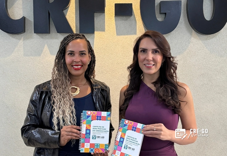 CRF-GO | CRF-GO inova e lança primeira cartilha de boas práticas em comunicação do Sistema CFF/CRFs