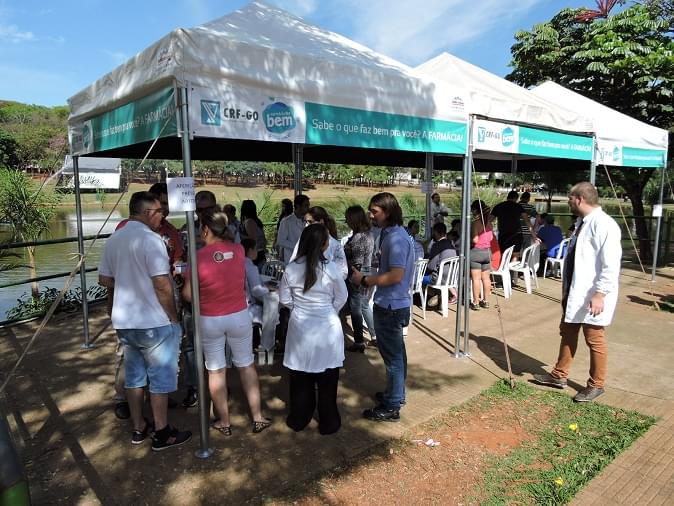 CRF-GO | CRF-GO realiza 526 atendimentos no Parque Vaca Brava