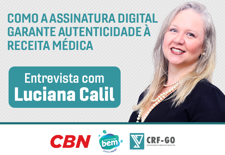 CRF-GO | Luciana Calil explica como diferenciar assinatura digital de receita digitalizada