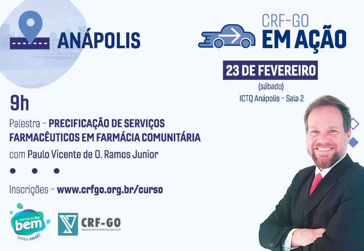 CRF-GO | Anápolis recebe Programa CRF em Ação
