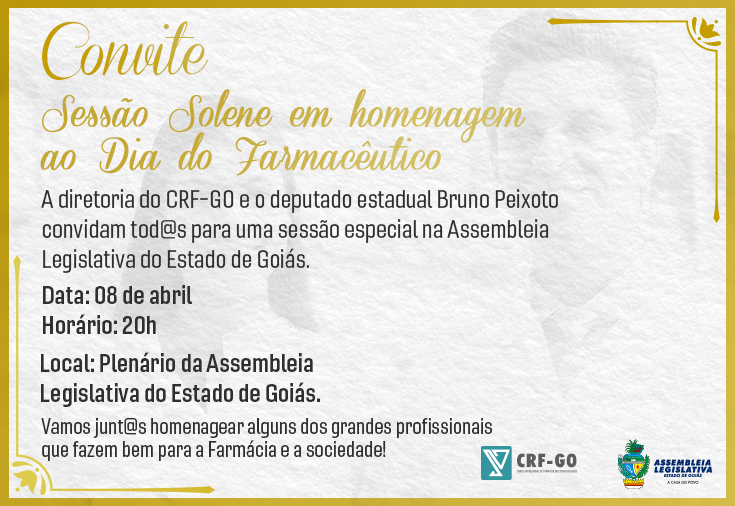 CRF-GO | Alego homenageia farmacêuticos