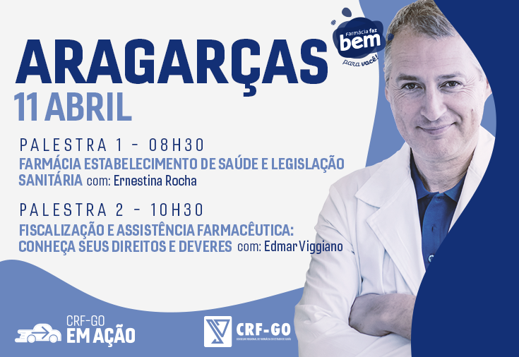 CRF-GO | Aragarças recebe palestras voltadas para qualificação profissional