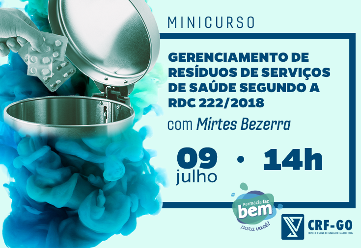 CRF-GO | CRF-GO abre turma para minicurso de gerenciamento de resíduos
