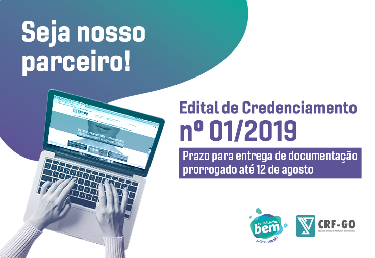 CRF-GO | CRF-GO publica novo edital para divulgação de cursos de pós-graduação, palestras e eventos de capacitação profissional