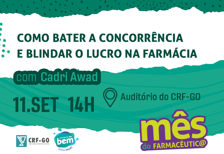 CRF-GO | Gestor ensina como aumentar lucratividade nas farmácias