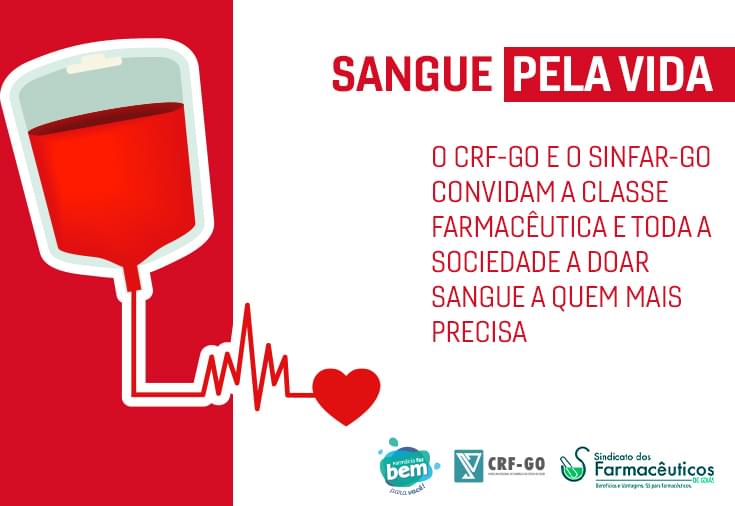 CRF-GO | Ajude quem precisa e seja um doador de sangue